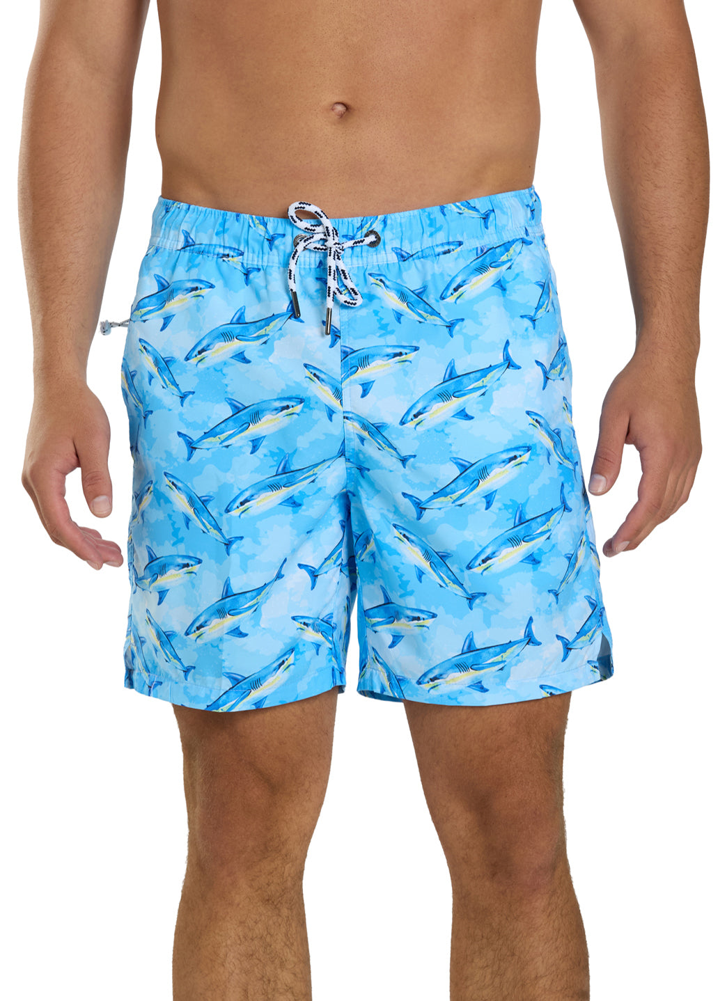 Snapper Rock Men's Jawsome Waves 19" Swim Trunk