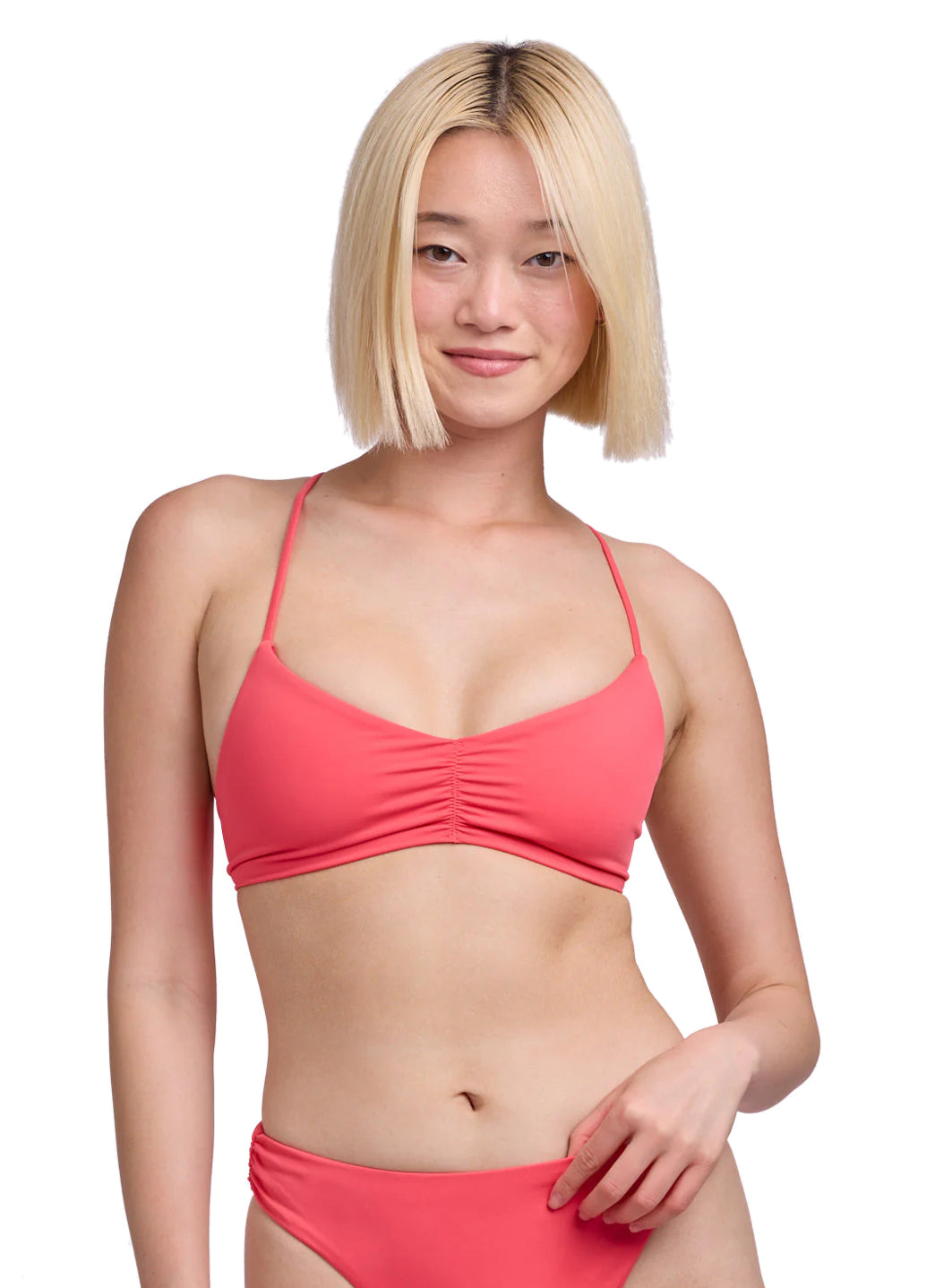 JOLYN Women's Eliana Tie Back Bikini Top