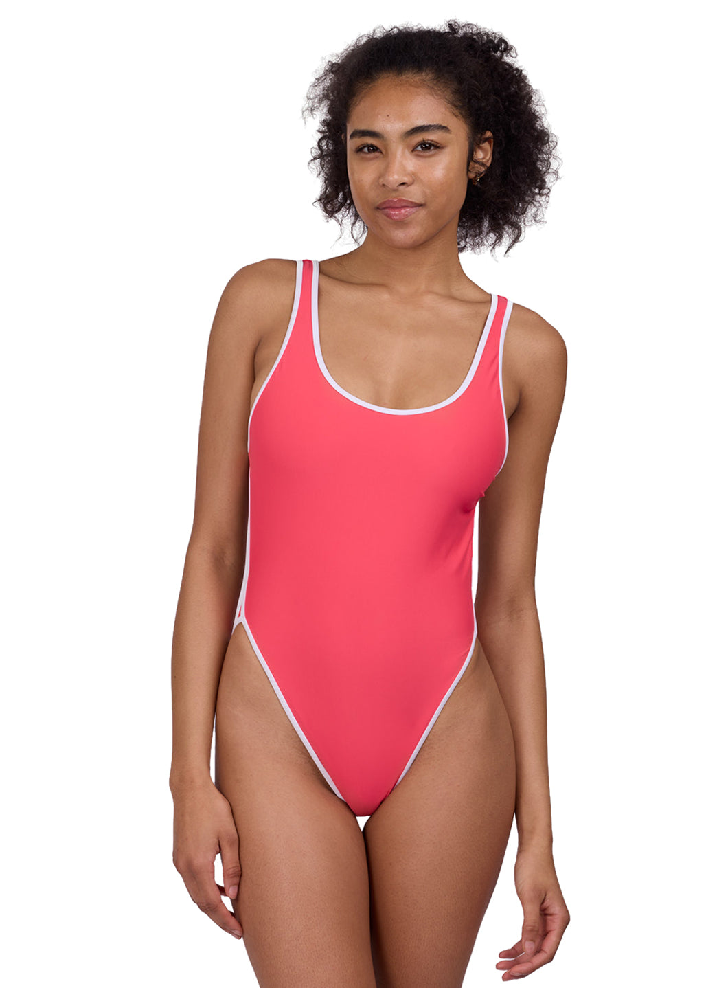 JOLYN Women's Catherine French Cut One Piece Swimsuit