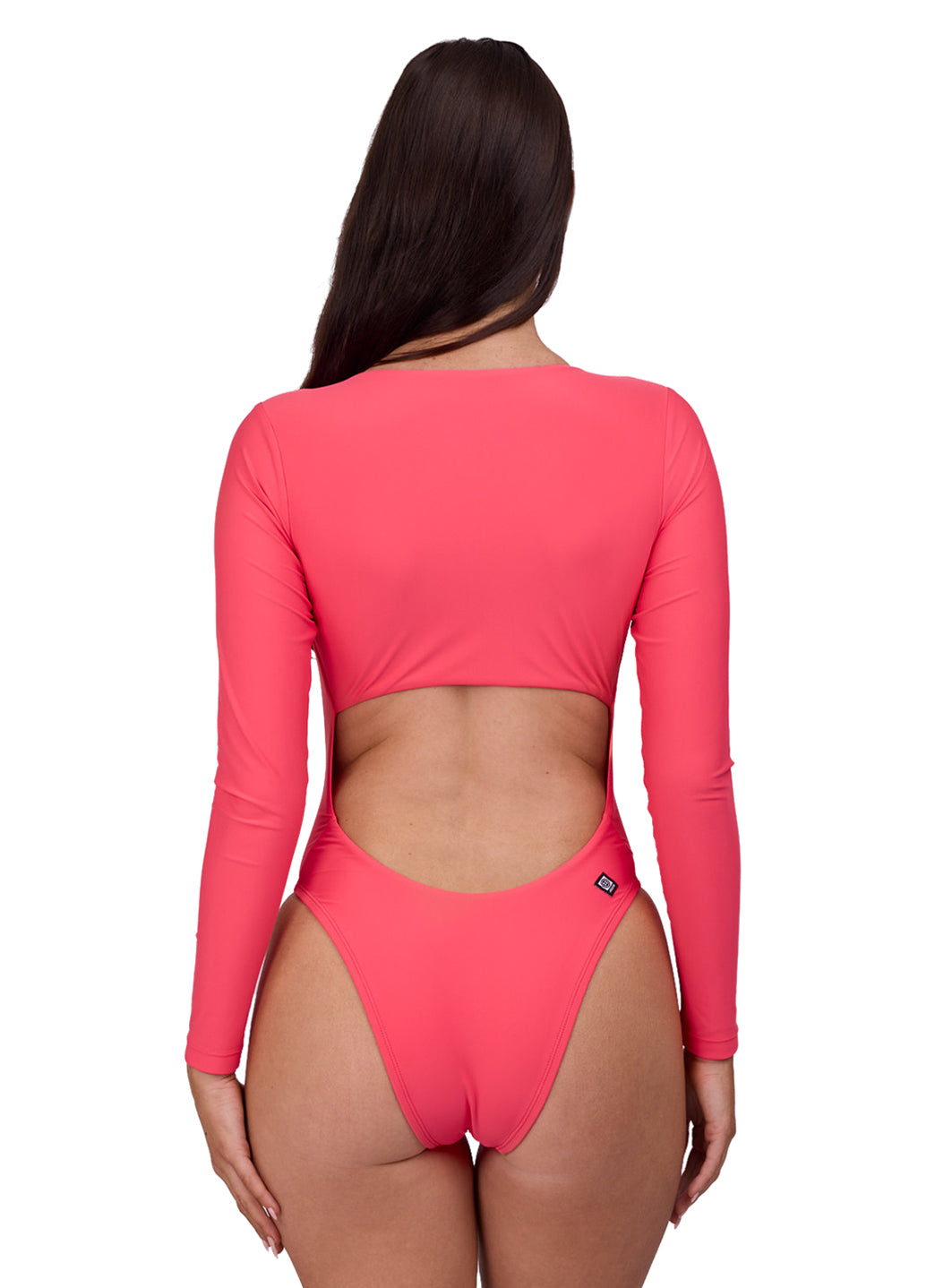 JOLYN Women's Shawn Long Sleeve One Piece Swimsuit