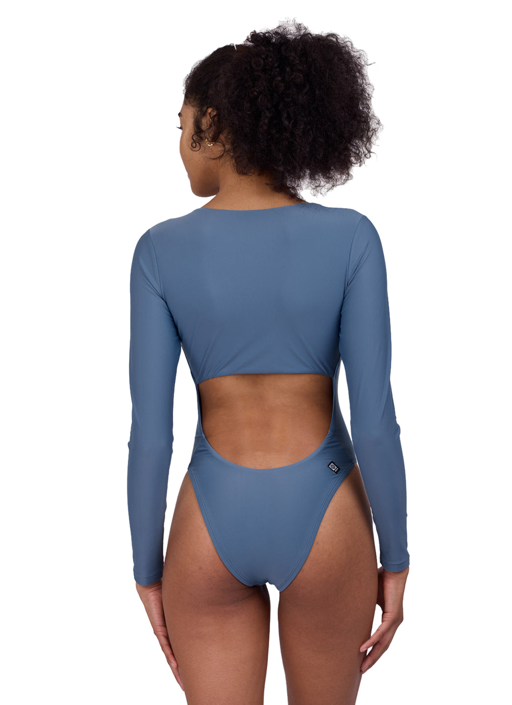 JOLYN Women's Shawn Long Sleeve One Piece Swimsuit