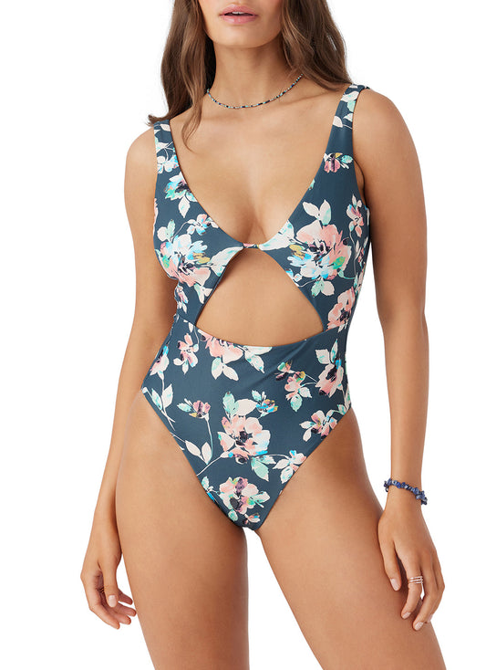 O'Neill Women's Melody Floral Morro Bay One Piece Swimsuit