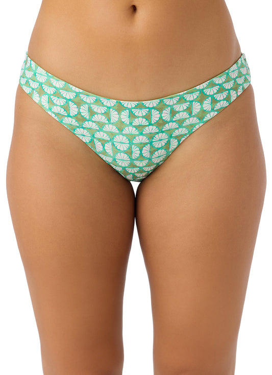 O'Neill Women's Shell Abstract Blue Lagoon Bikini Bottom