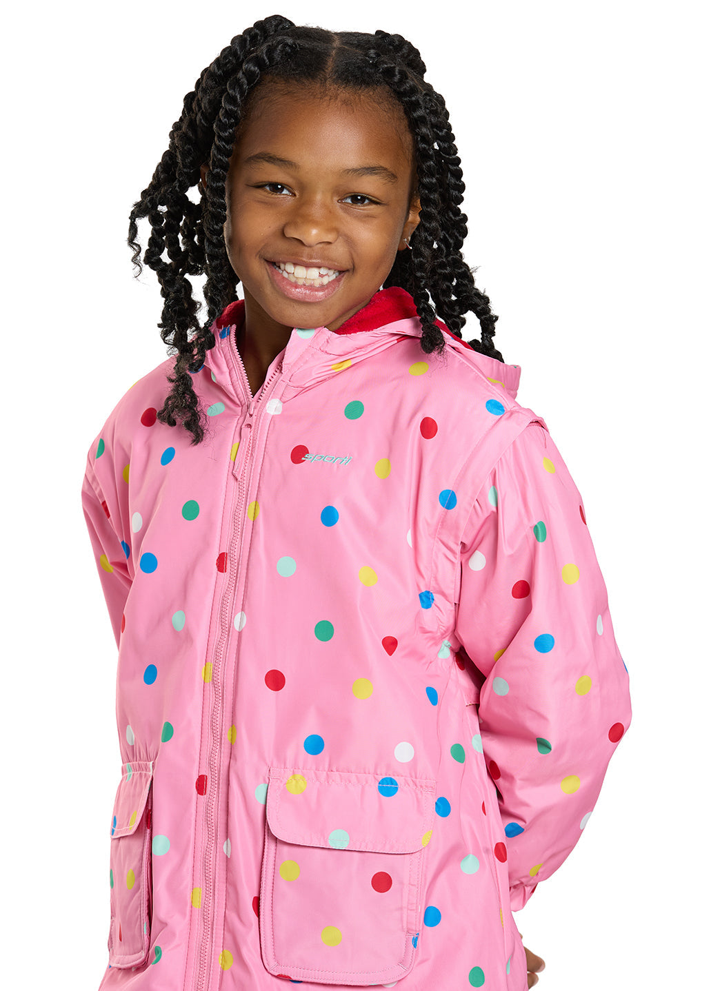 Sporti Kid's Confetti Dots Swim Parka