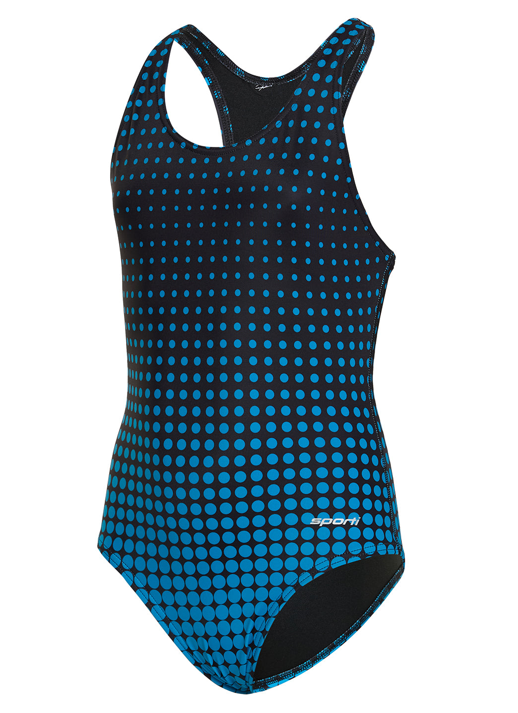 Sporti Girl's Molecule Racer Back One Piece Swimsuit (Toddler, Little Kid, Big Kid)