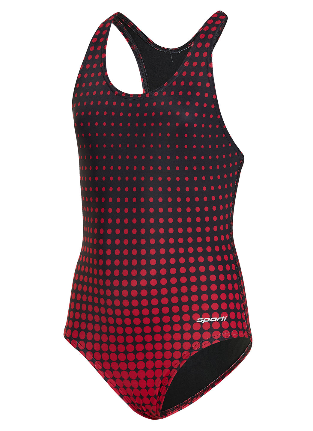 Sporti Girl's Molecule Racer Back One Piece Swimsuit (Toddler, Little Kid, Big Kid)