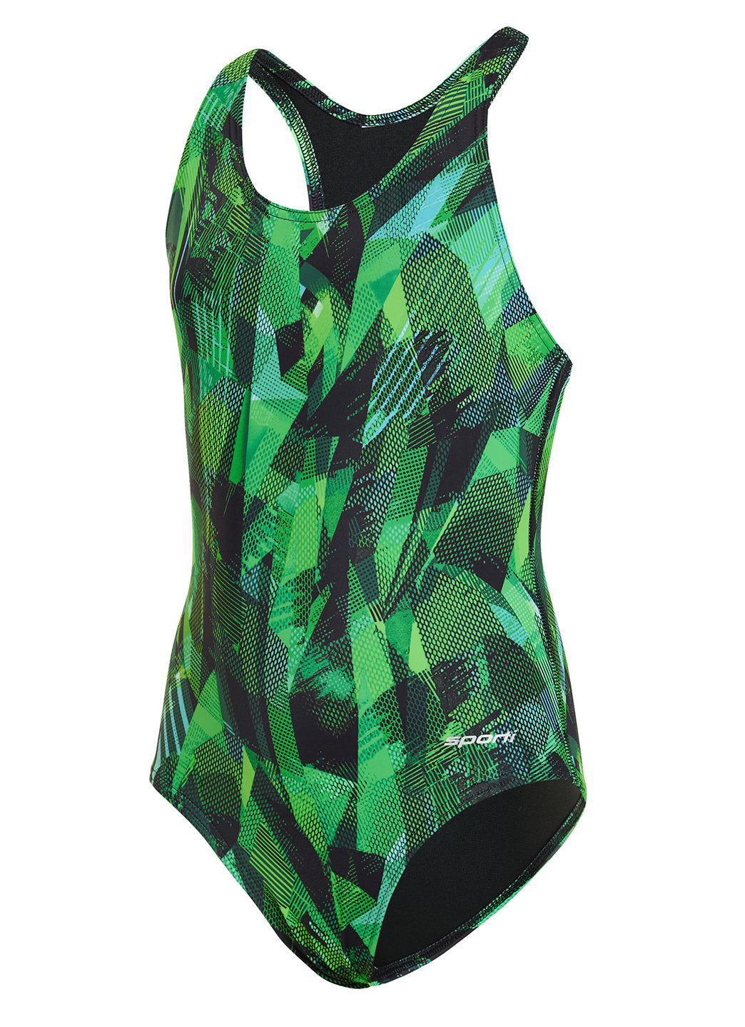 Sporti Girl's Catalyst Racer Back One Piece Swimsuit (Toddler, Little Kid, Big Kid)