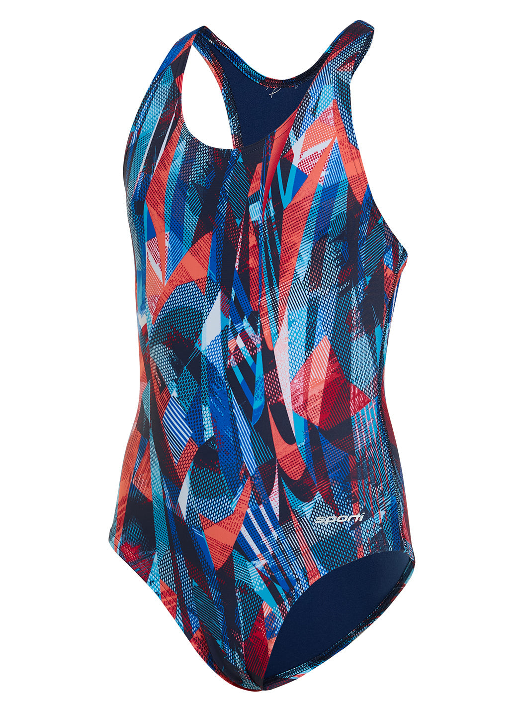 Sporti Girl's Catalyst Racer Back One Piece Swimsuit (Toddler, Little Kid, Big Kid)