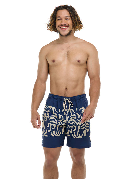 Eidon Men's 17" Burst Volley Swim Trunks