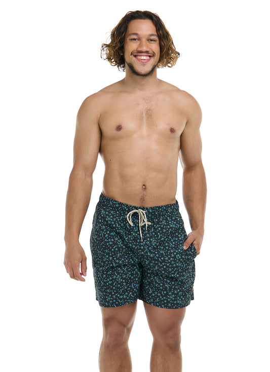 Eidon Men's 17"Tiny Sea Volley Swim Trunks