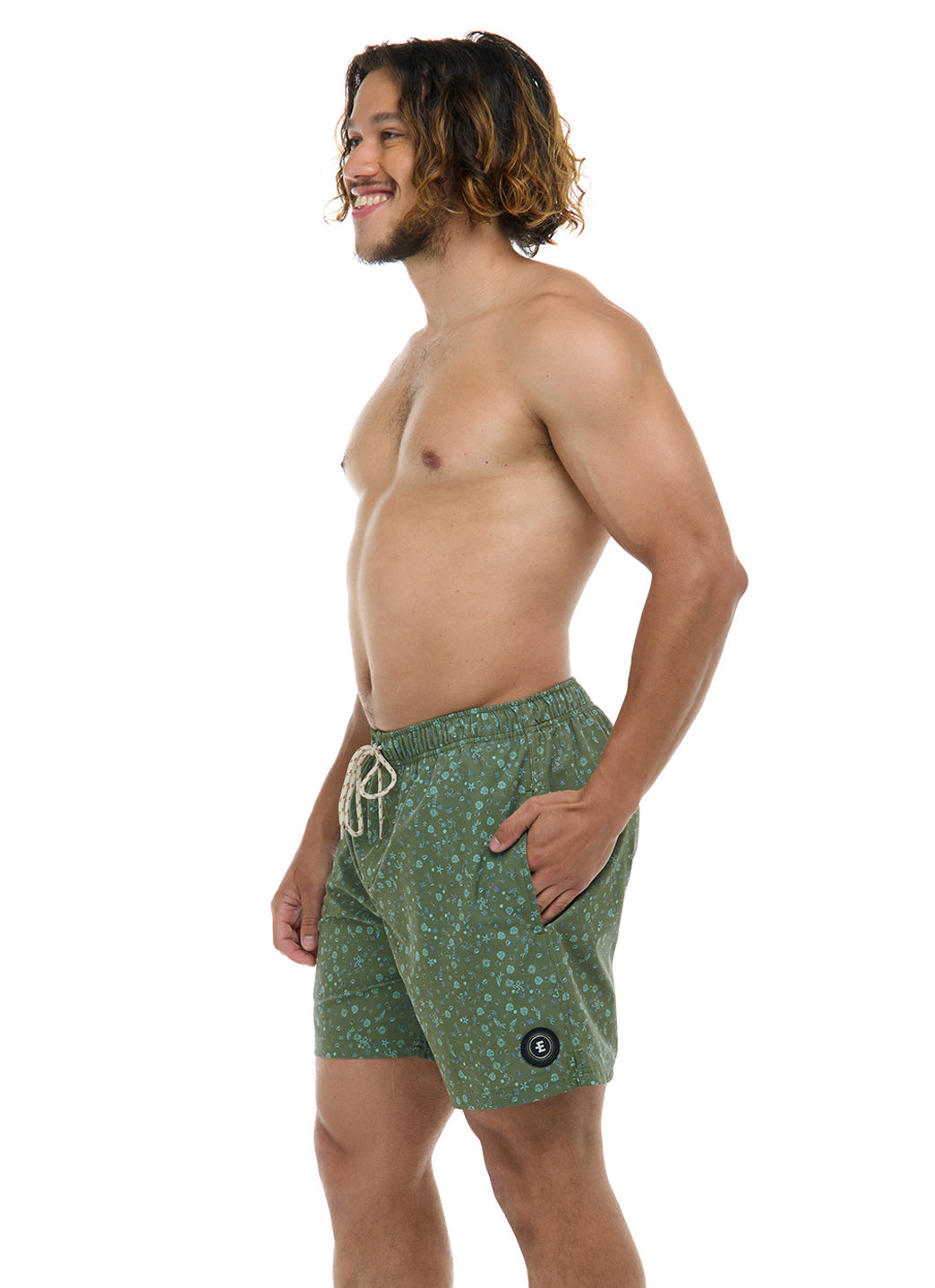 Eidon Men's 17"Tiny Sea Volley Swim Trunks