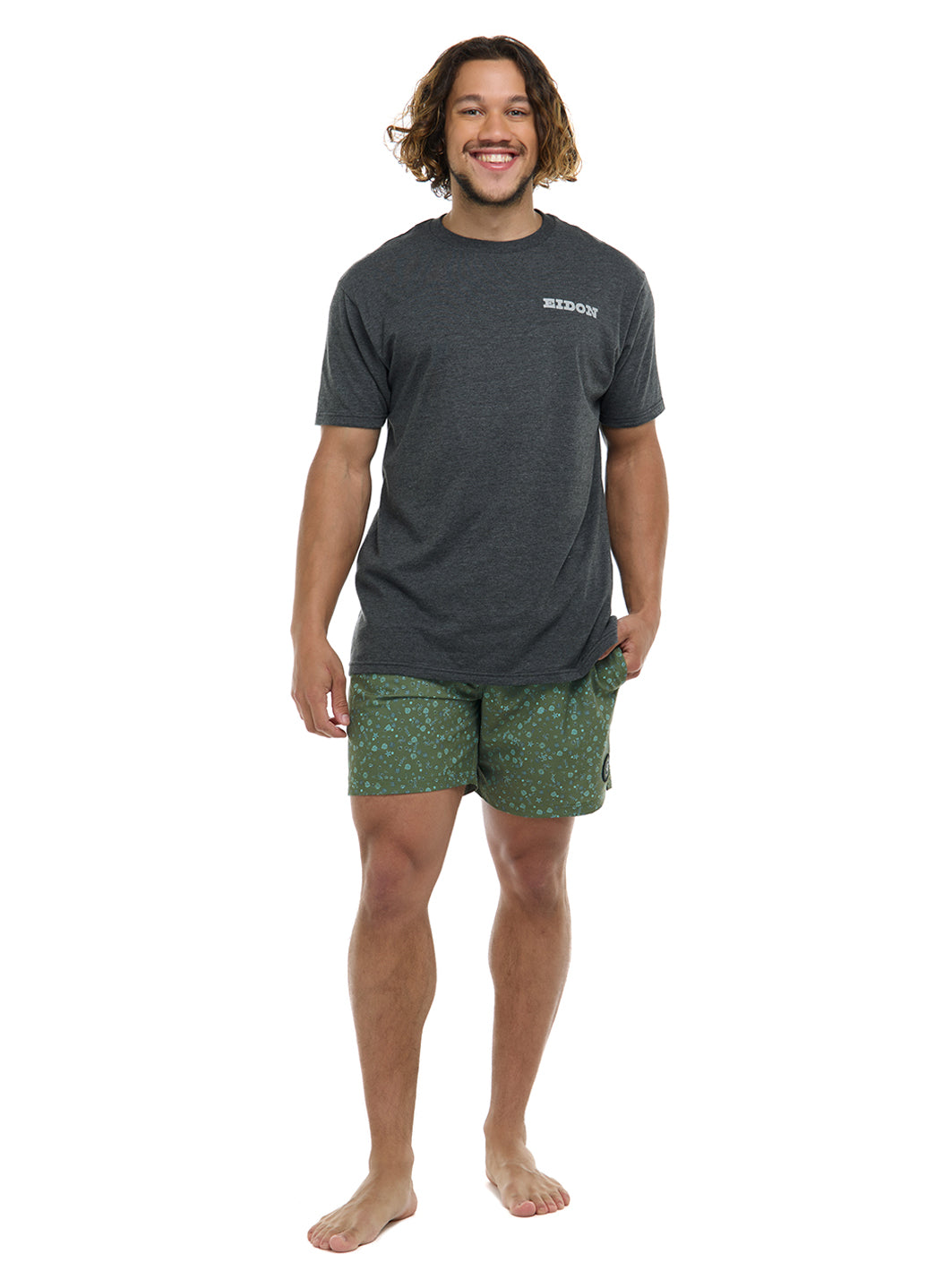 Eidon Men's 17"Tiny Sea Volley Swim Trunks