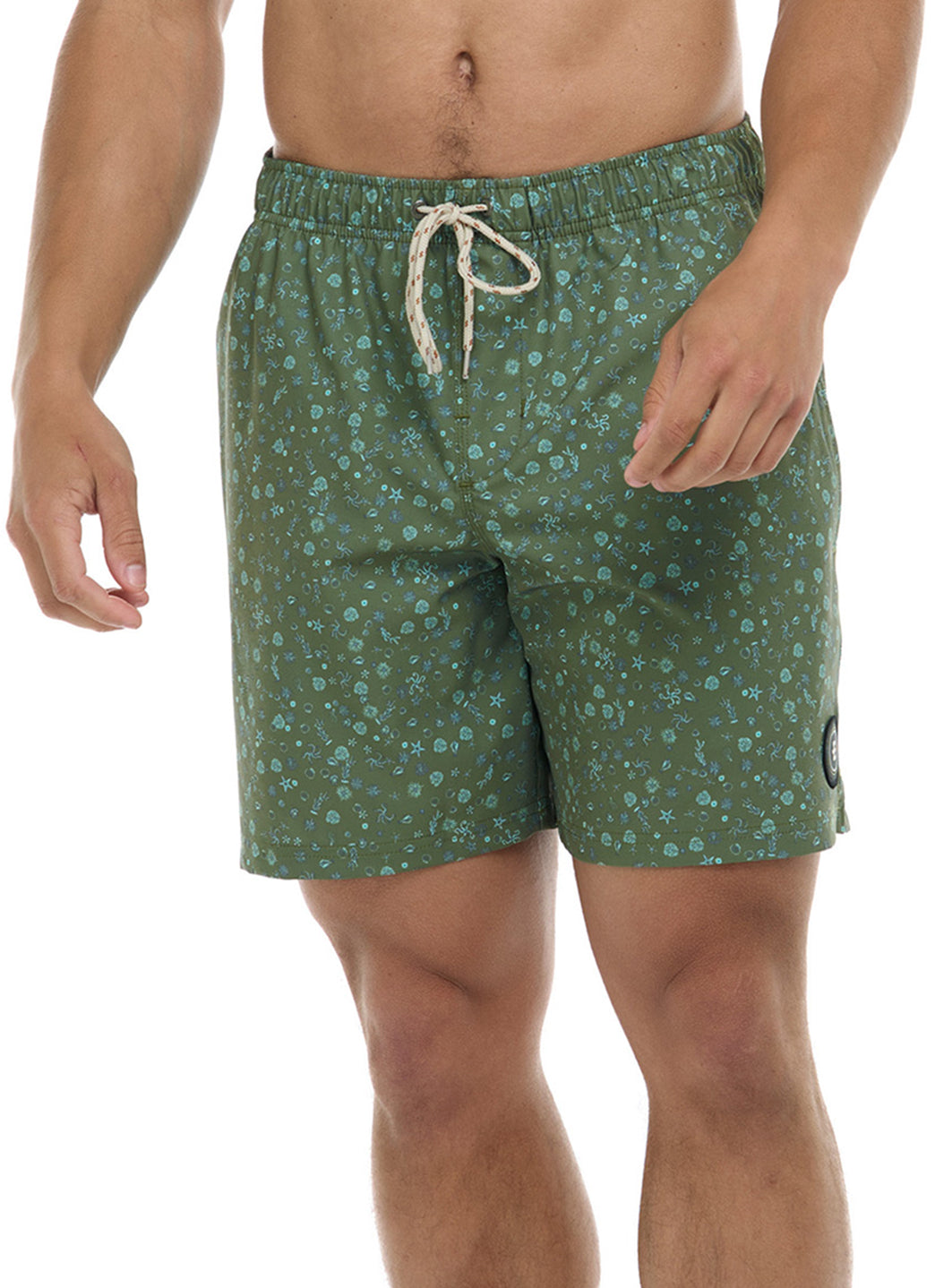 Eidon Men's 17"Tiny Sea Volley Swim Trunks