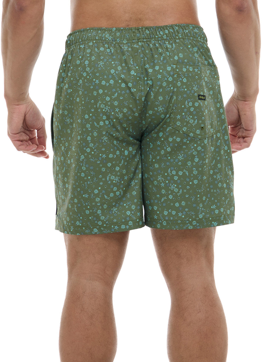 Eidon Men's 17"Tiny Sea Volley Swim Trunks