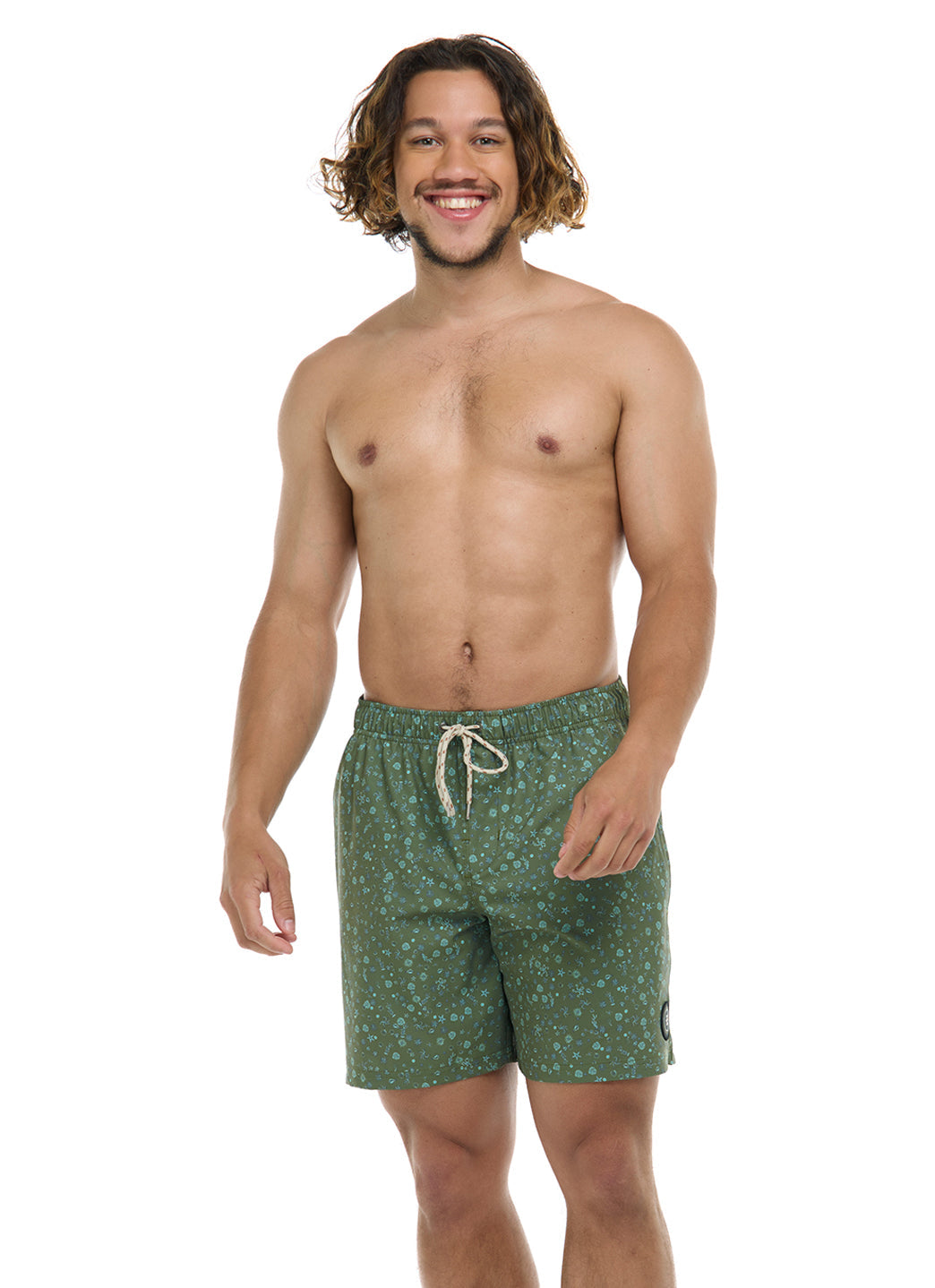 Eidon Men's 17"Tiny Sea Volley Swim Trunks