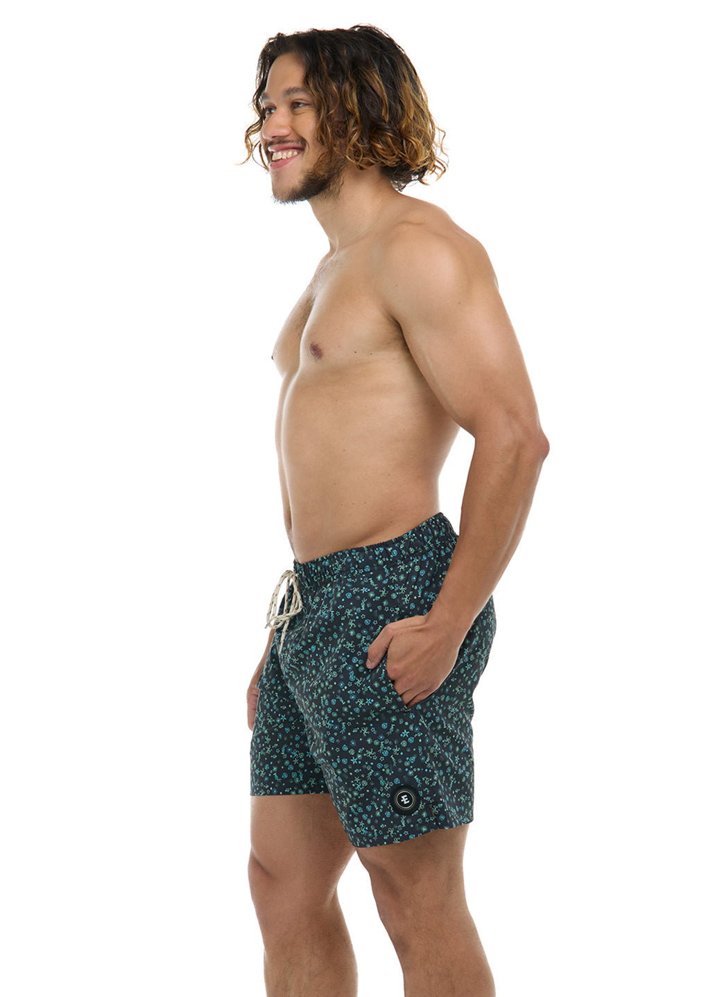 Eidon Men's 17"Tiny Sea Volley Swim Trunks