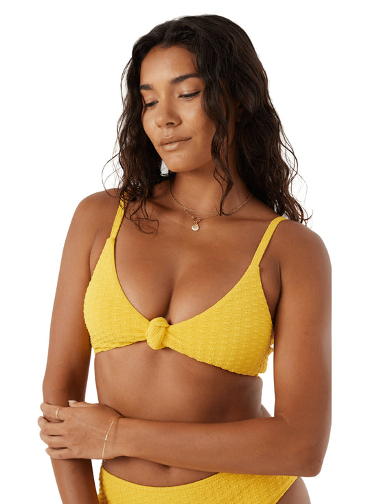 Roxy Women's Haliewa Knot Bikini Top