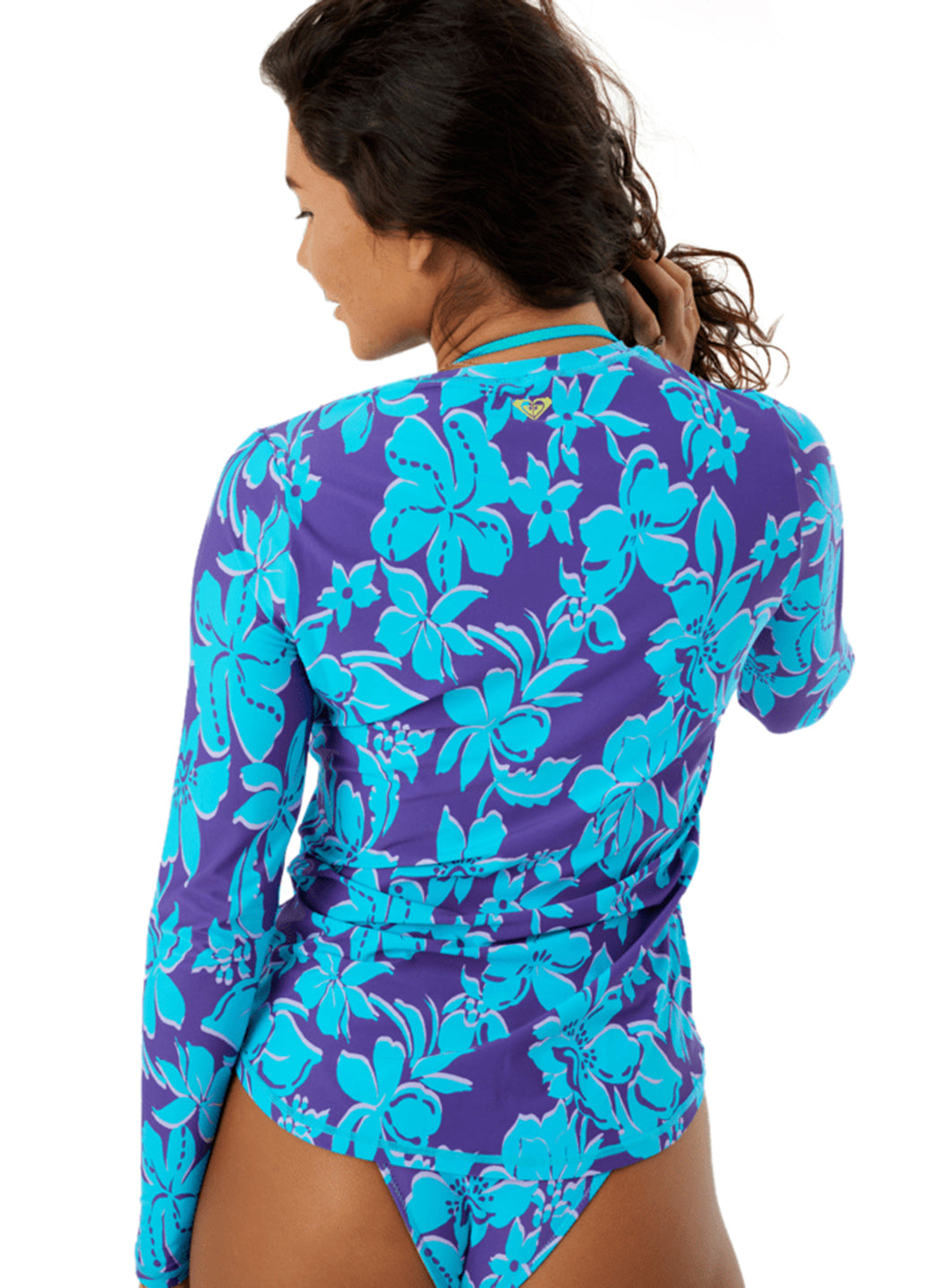 Roxy Women's Island Time Sea Skippin Long Sleeve Rash Guard