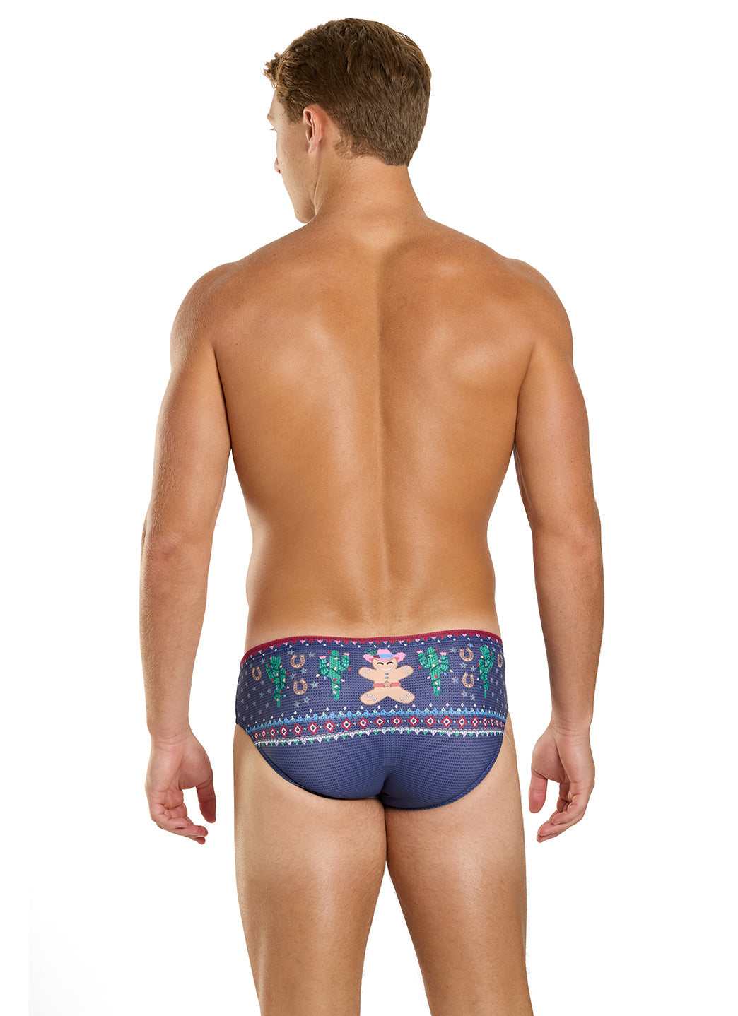 Sporti Granny Sweater Jingle Spurs Brief Swimsuit (26-40)