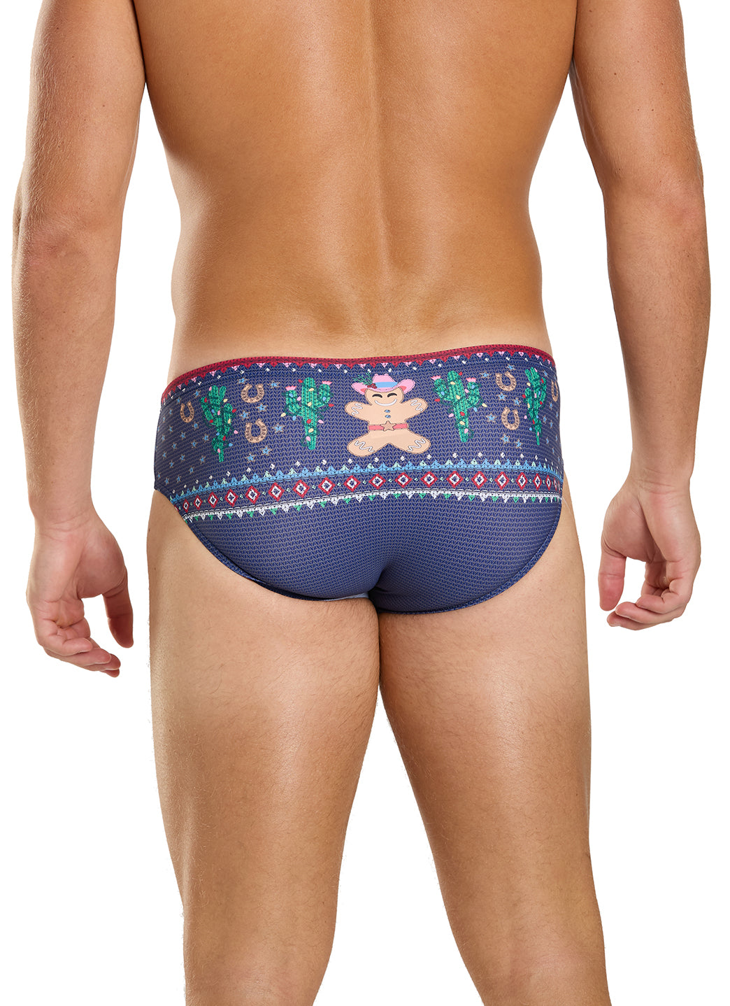 Sporti Granny Sweater Jingle Spurs Brief Swimsuit (26-40)