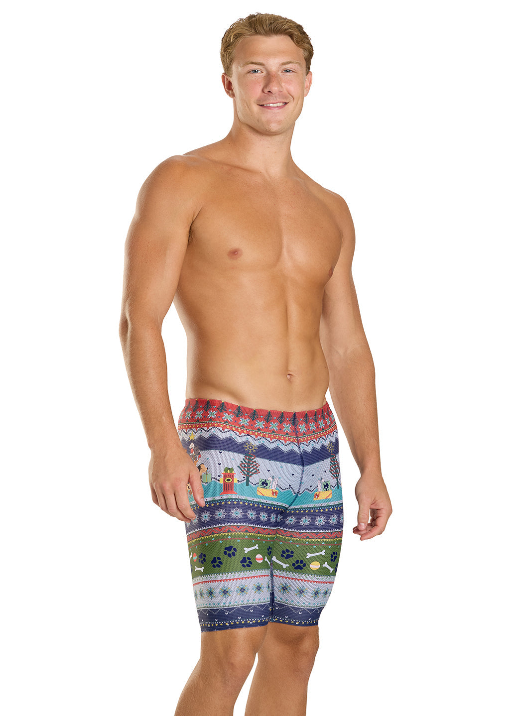 Sporti Granny Sweater Pawliday Cheer Jammer Swimsuit (22-44)