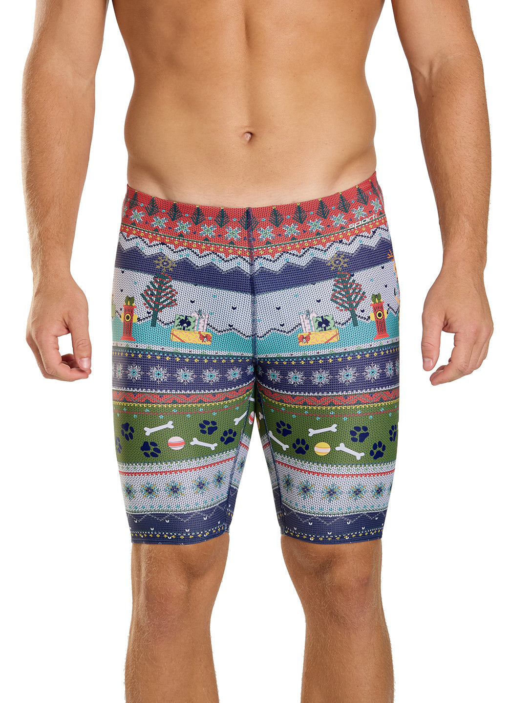 Sporti Granny Sweater Pawliday Cheer Jammer Swimsuit (22-44)