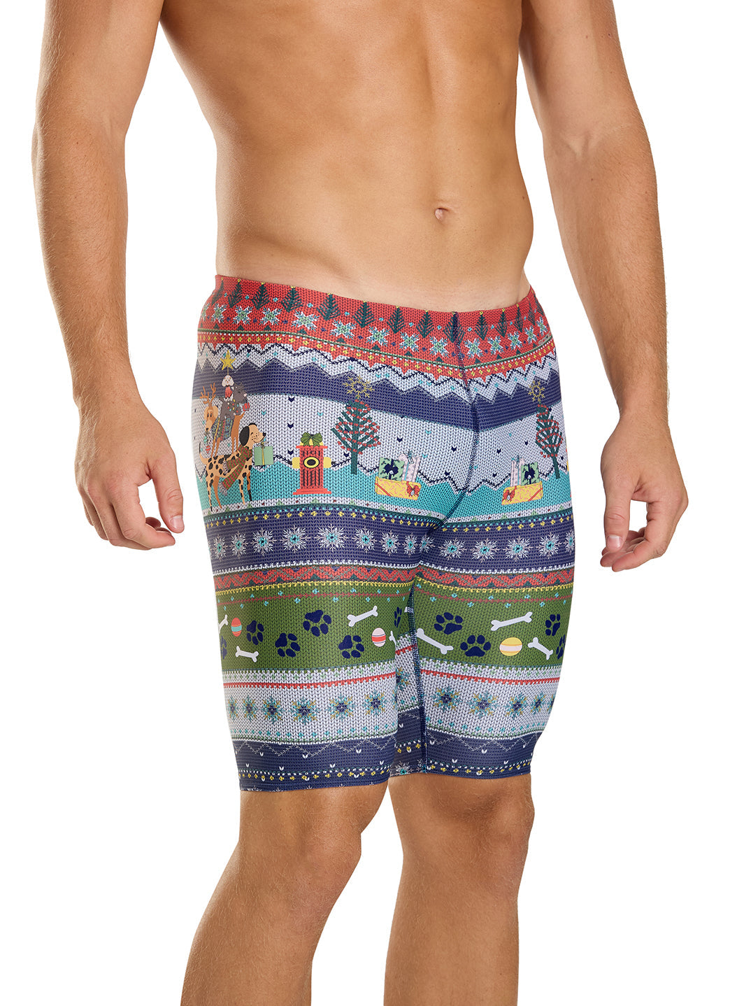 Sporti Granny Sweater Pawliday Cheer Jammer Swimsuit (22-44)