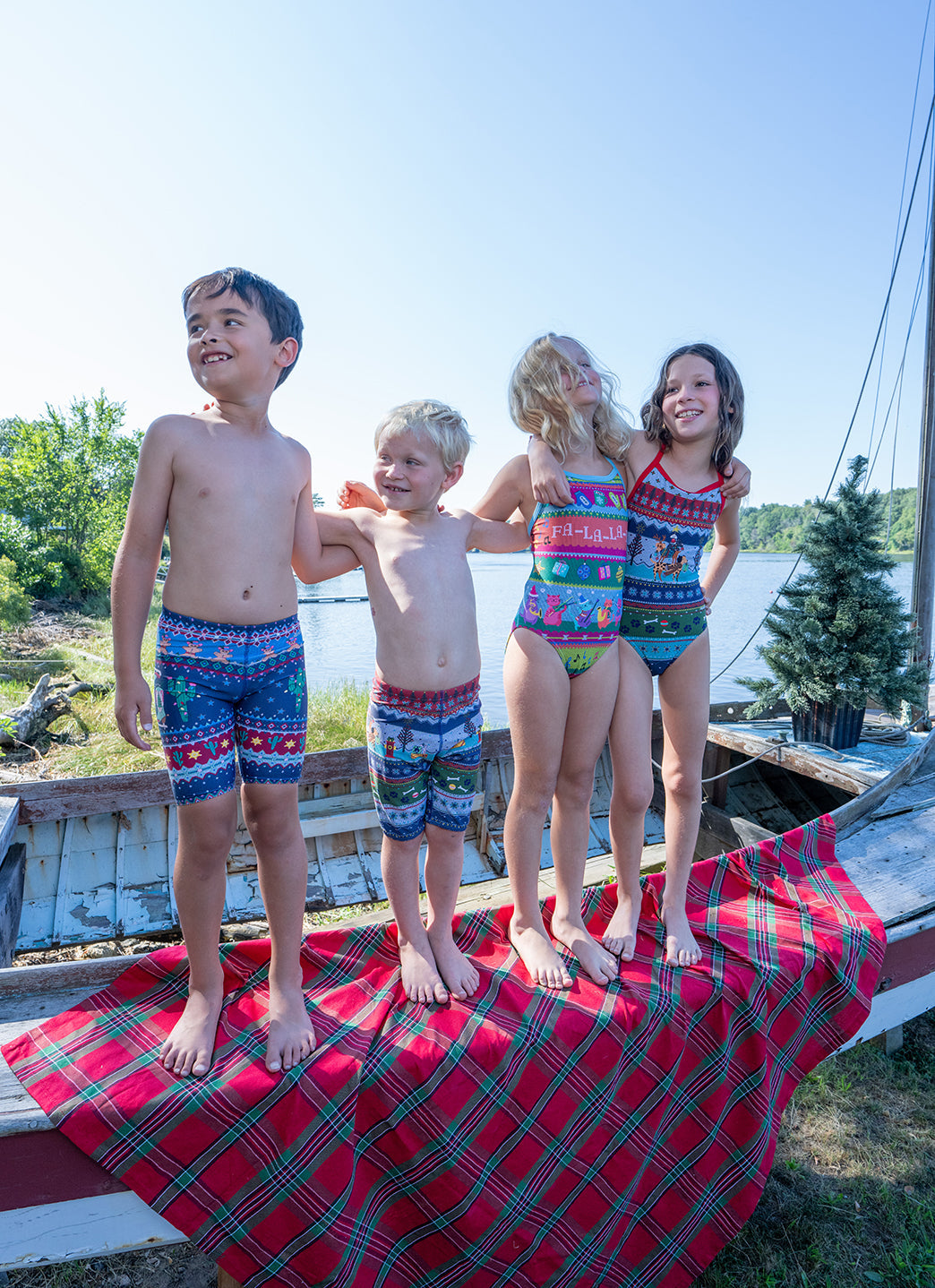 Sporti Granny Sweater Pawliday Cheer Jammer Swimsuit (22-44)