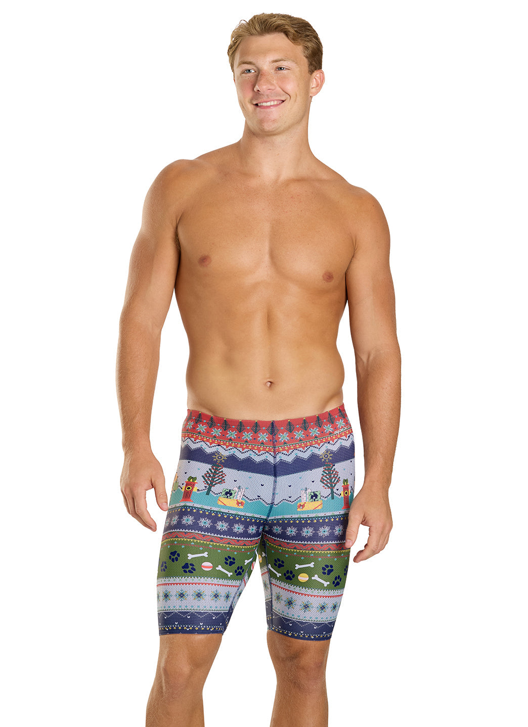 Sporti Granny Sweater Pawliday Cheer Jammer Swimsuit (22-44)