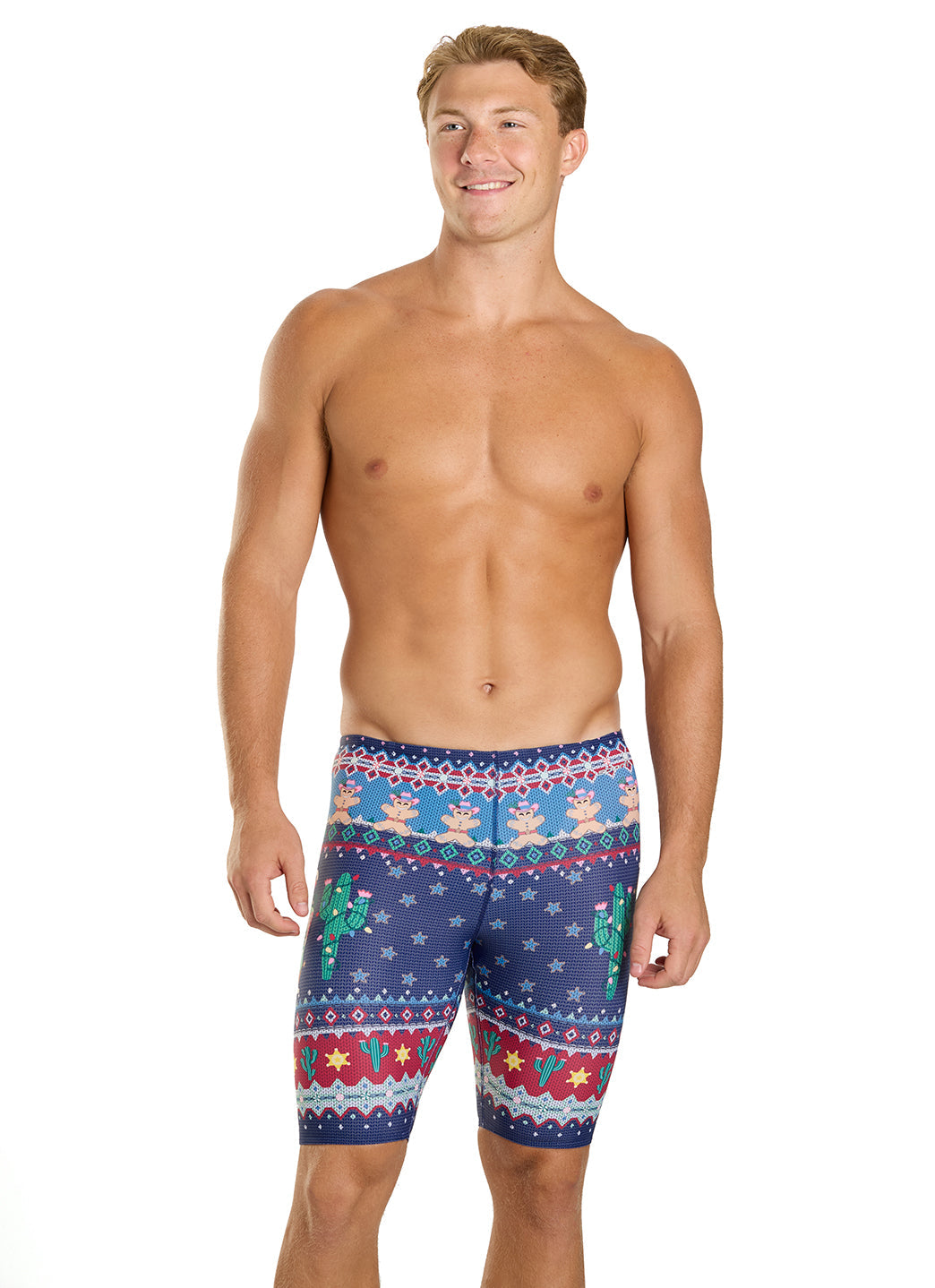 Sporti Granny Sweater Jingle Spurs Jammer Swimsuit (22-44)