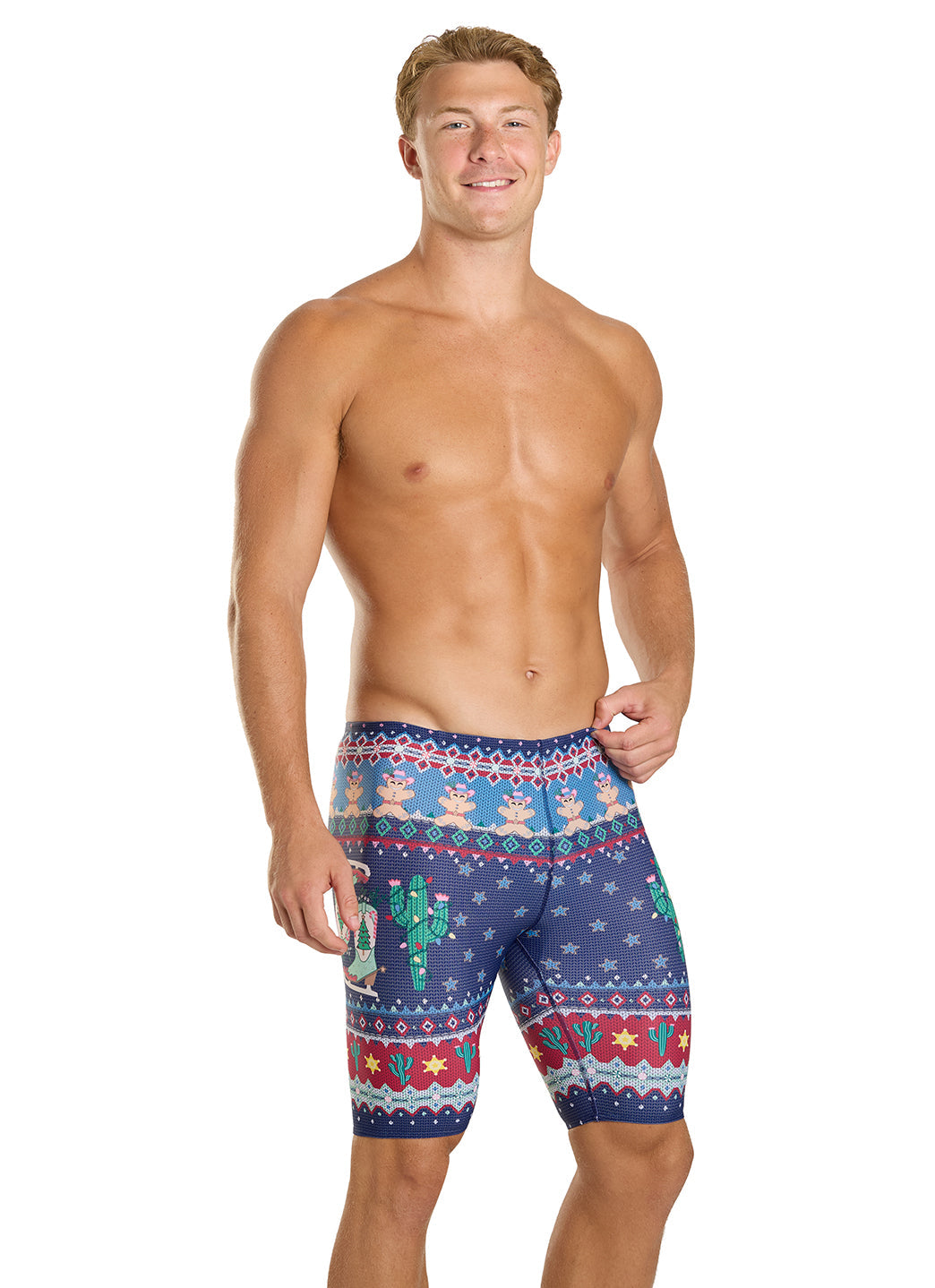 Sporti Granny Sweater Jingle Spurs Jammer Swimsuit (22-44)