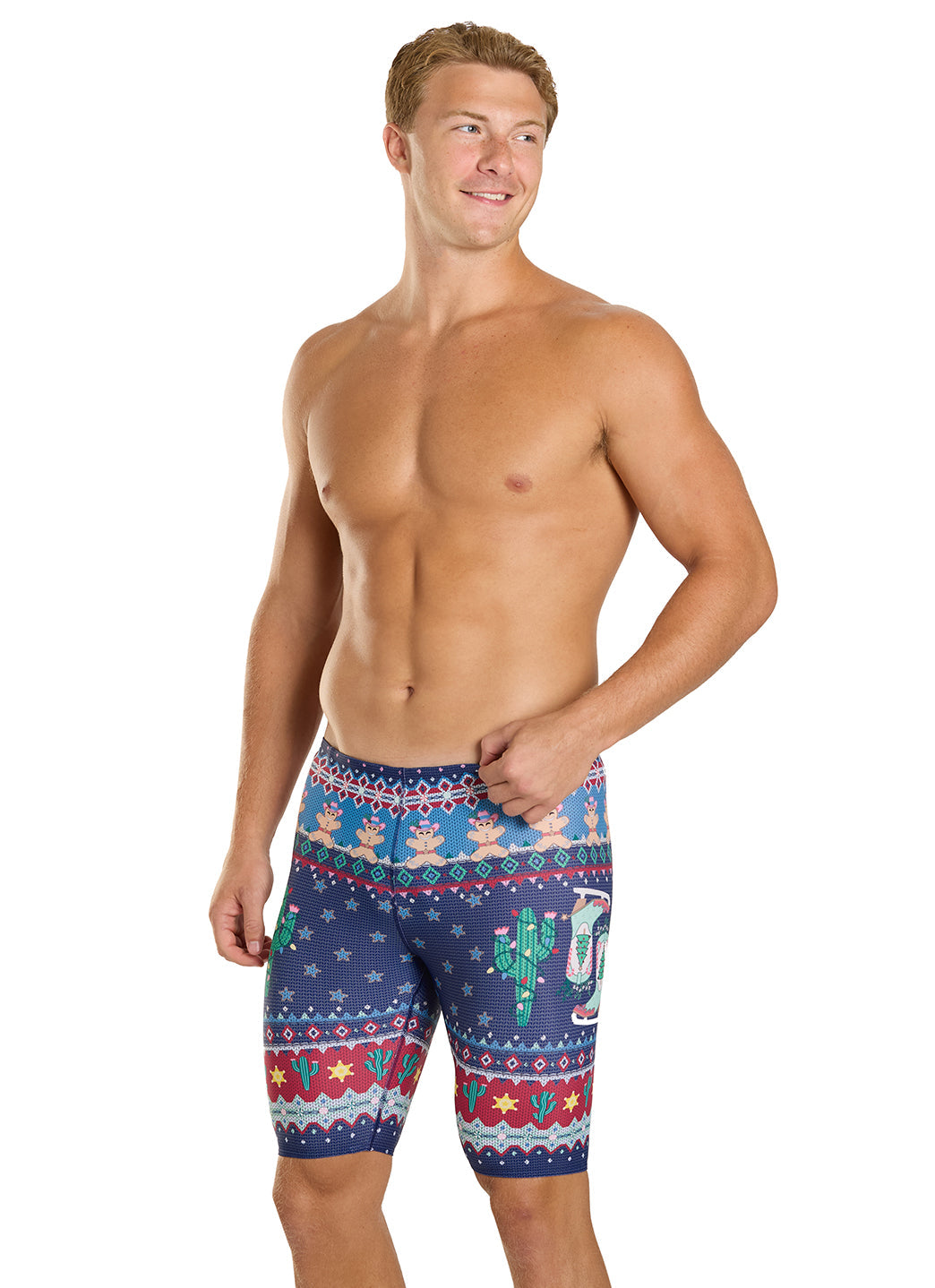 Sporti Granny Sweater Jingle Spurs Jammer Swimsuit (22-44)