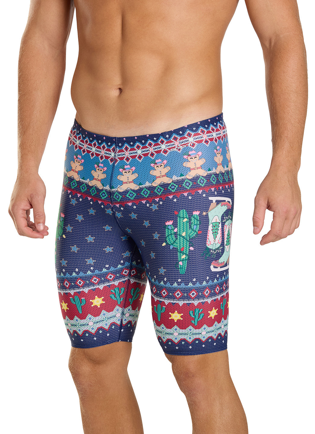 Sporti Granny Sweater Jingle Spurs Jammer Swimsuit (22-44)