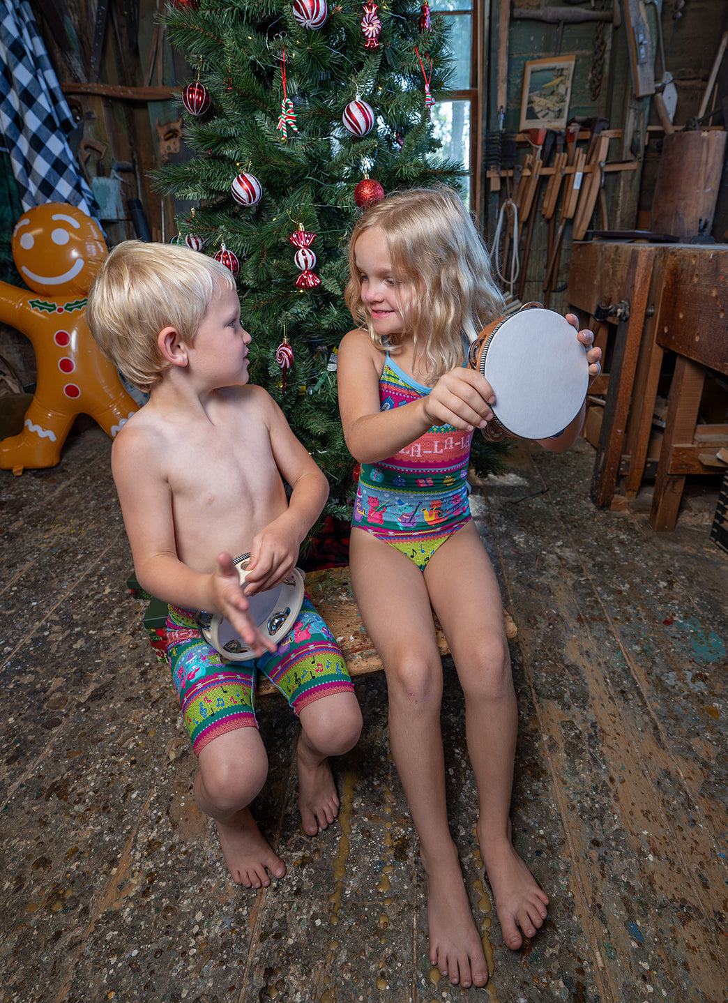 Sporti Granny Sweater Meowy & Bright Jammer Swimsuit (22-44)