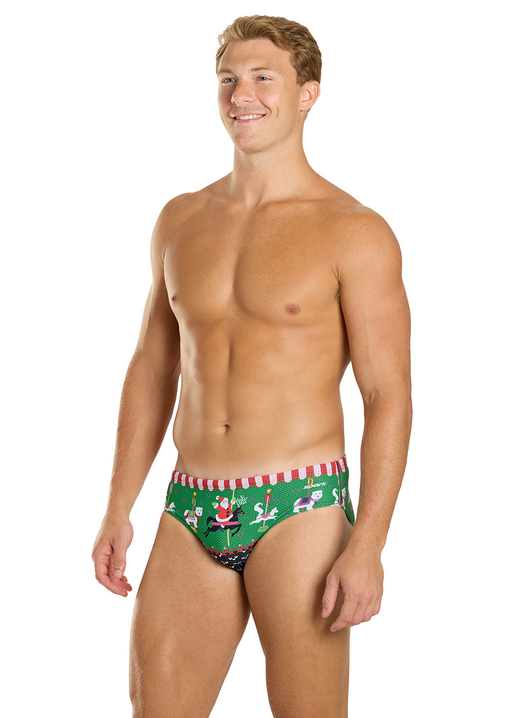 Sporti Granny Sweater Jolly-Go-Round Brief Swimsuit (26-40)