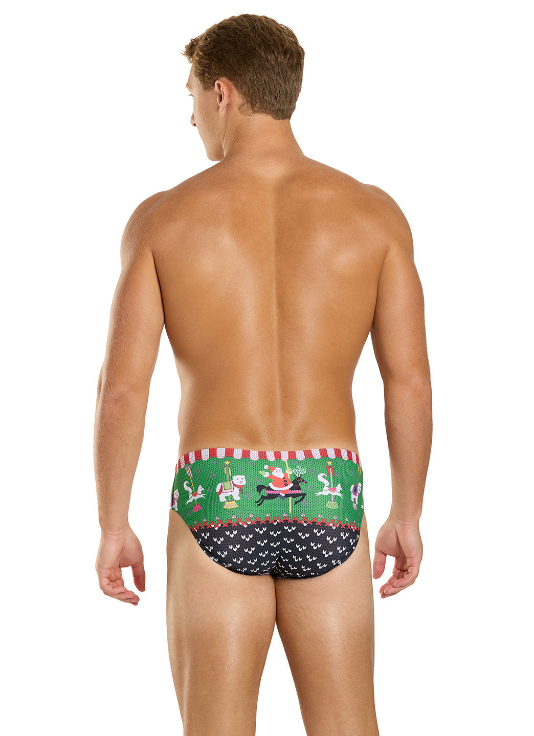 Sporti Granny Sweater Jolly-Go-Round Brief Swimsuit (26-40)