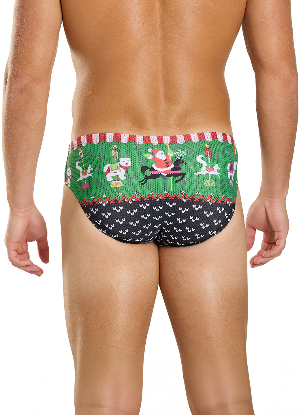 Sporti Granny Sweater Jolly-Go-Round Brief Swimsuit (26-40)