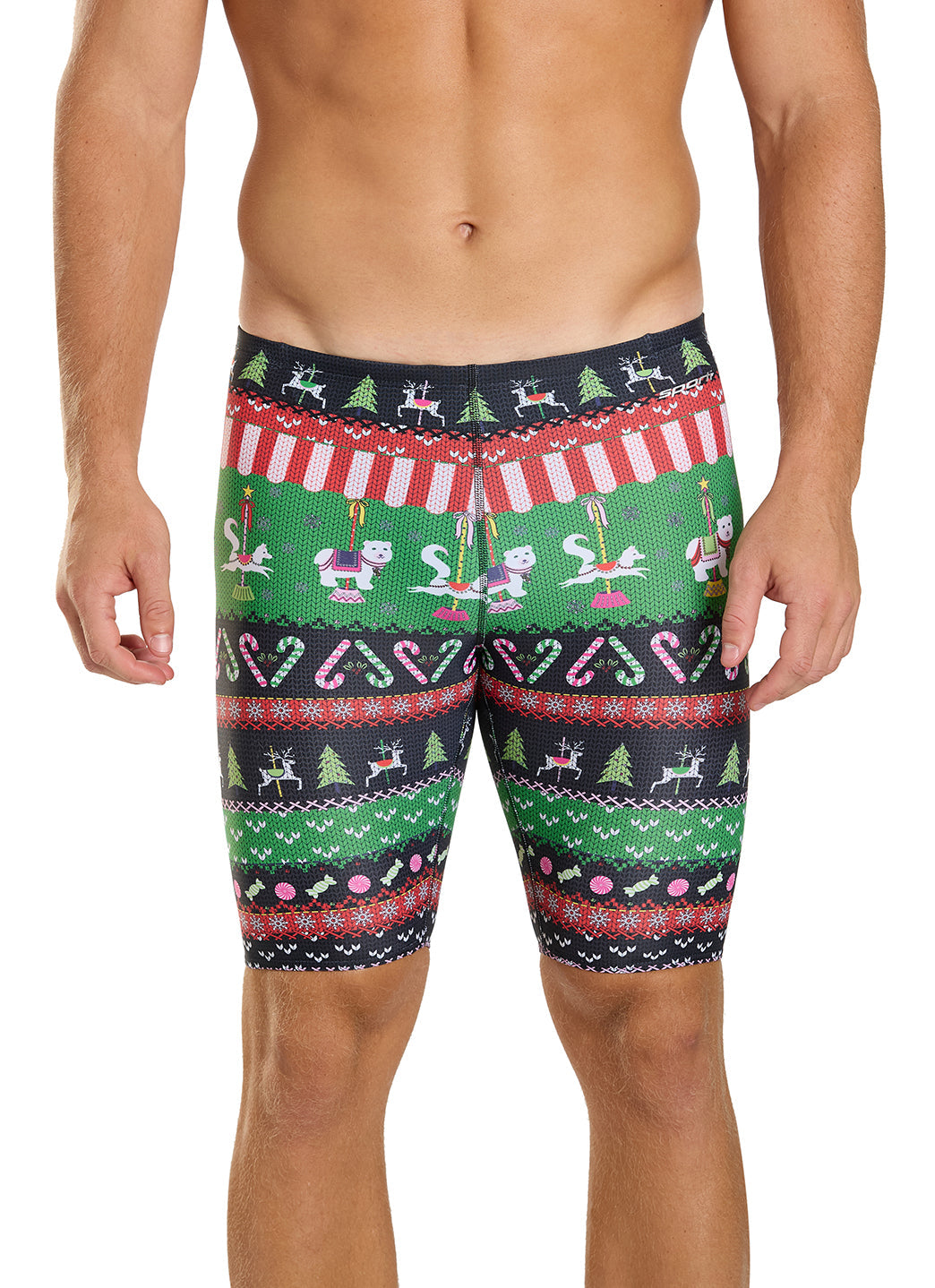 Sporti Granny Sweater Jolly-Go-Round Jammer Swimsuit (22-44)