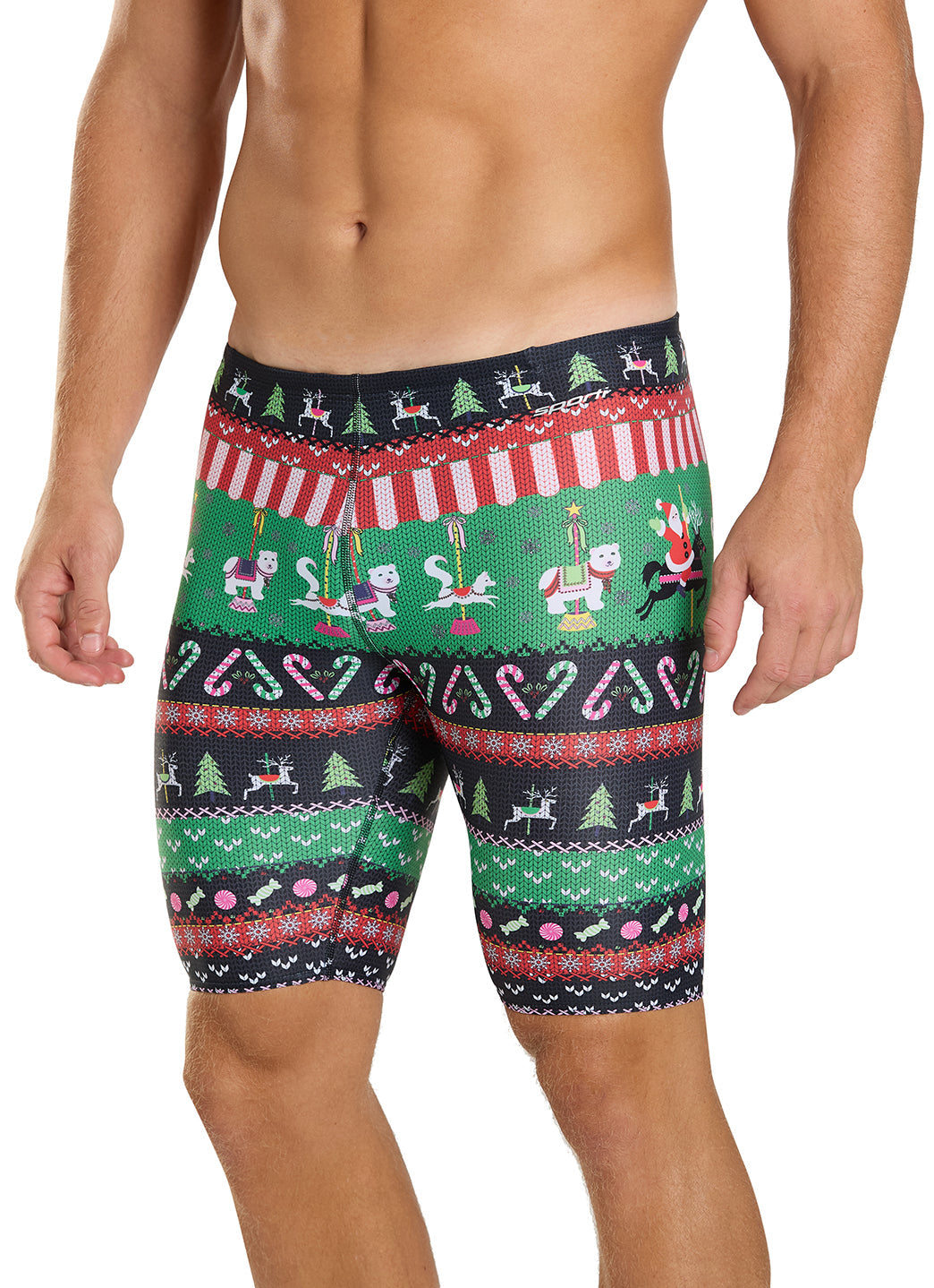 Sporti Granny Sweater Jolly-Go-Round Jammer Swimsuit (22-44)