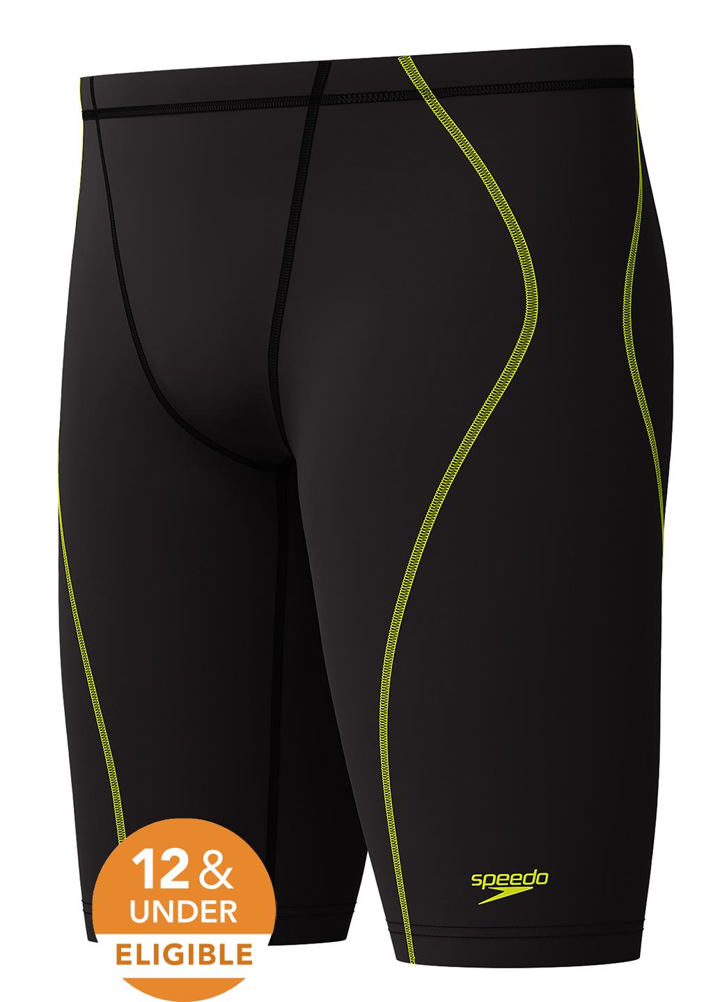 Speedo Men's Fastskin Solid Hyperspark Jammer Tech Suit Swimsuit