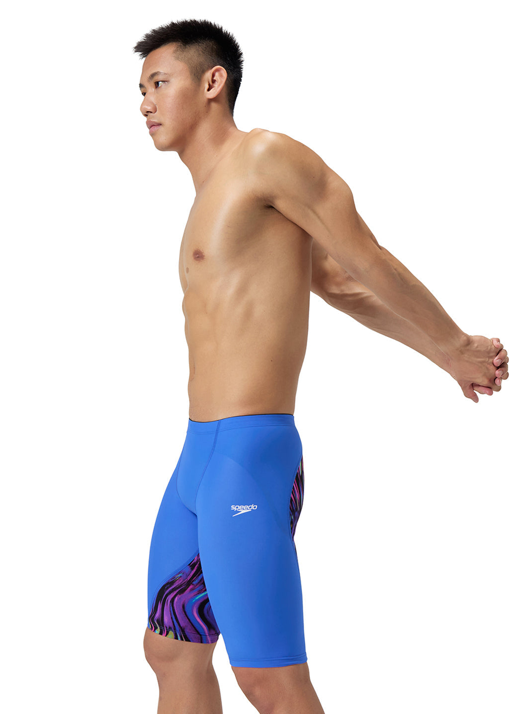 Speedo Men's LZR Pro 2.0 Printed Jammer Tech Suit Swimsuit