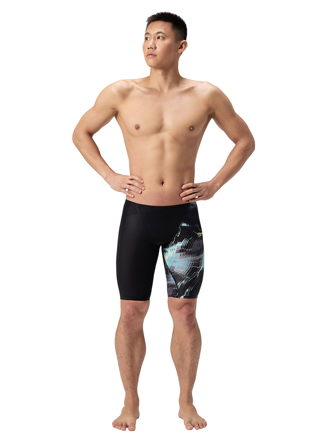 Speedo Men's LZR Pro 2.0 Printed Jammer Tech Suit Swimsuit