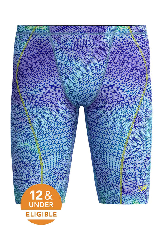 Speedo Men's Fastskin Printed Hyperspark Jammer Tech Suit Swimsuit