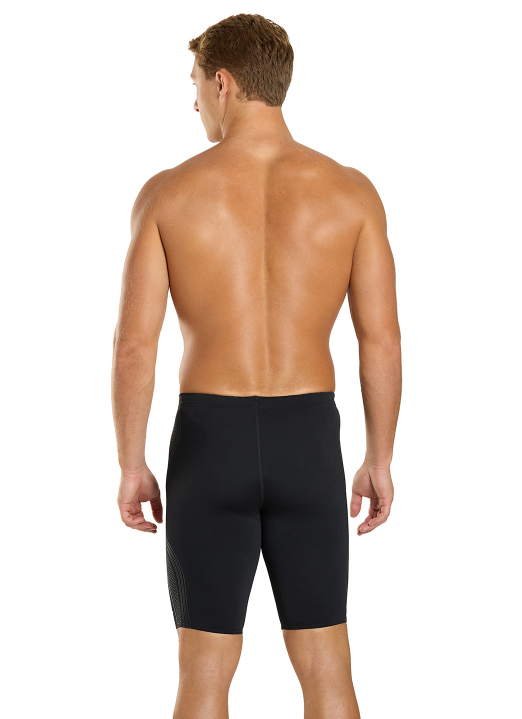 Speedo Men's Printed Movement Jammer Swimsuit