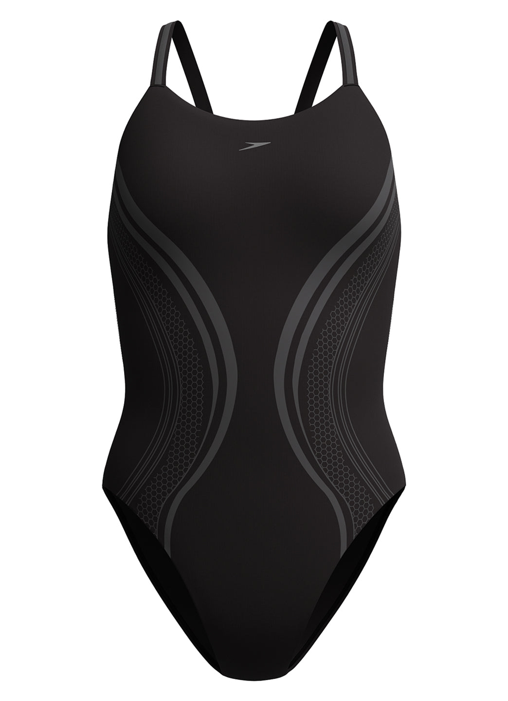 Speedo Women's Printed Active Back One Piece Swimsuit