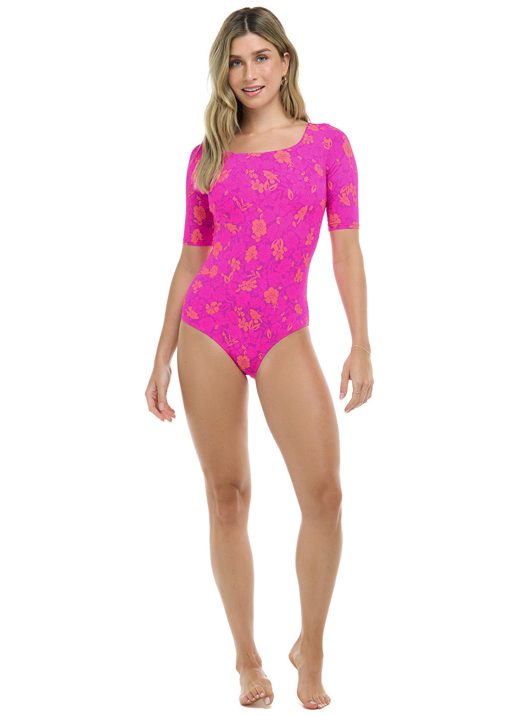 Body Glove Women's Puako Kat Short Sleeve Paddle Suit