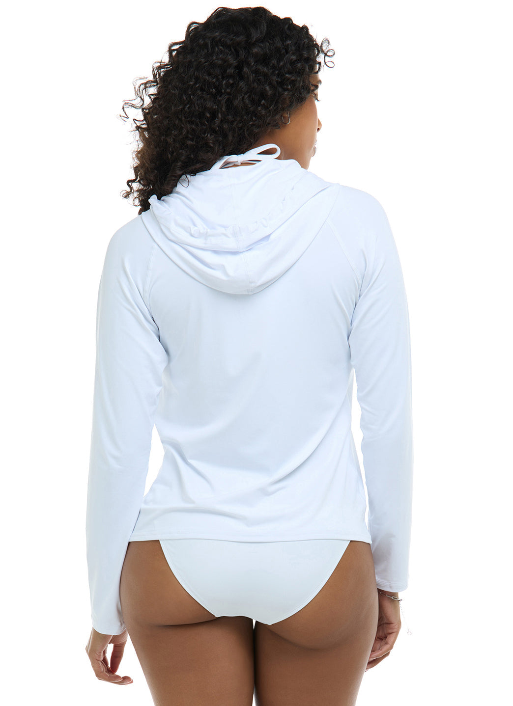 Body Glove Women's Smoothies Barbara Longsleeve UPF 50 Hooded Rash Guard