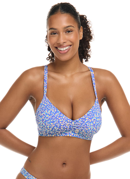 Body Glove Women's Bellium Drew Tie Back Bikini Top (D-F Cup)