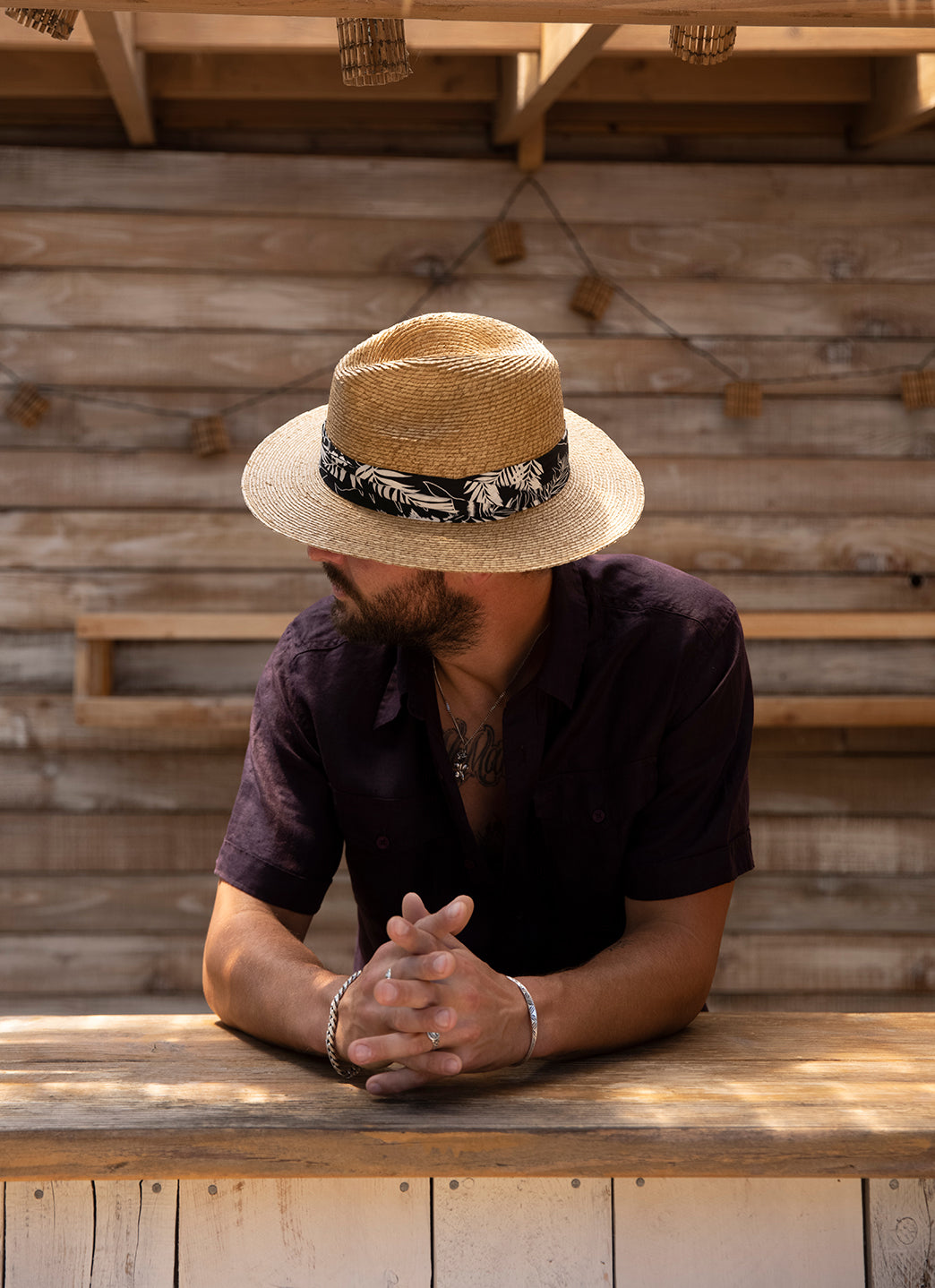 Peter Grimm Men's George Resort Panama Style Straw Hat