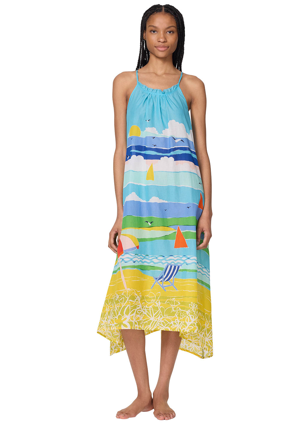 Kate Spade Women's Summer Day Maxi Cover Up Dress